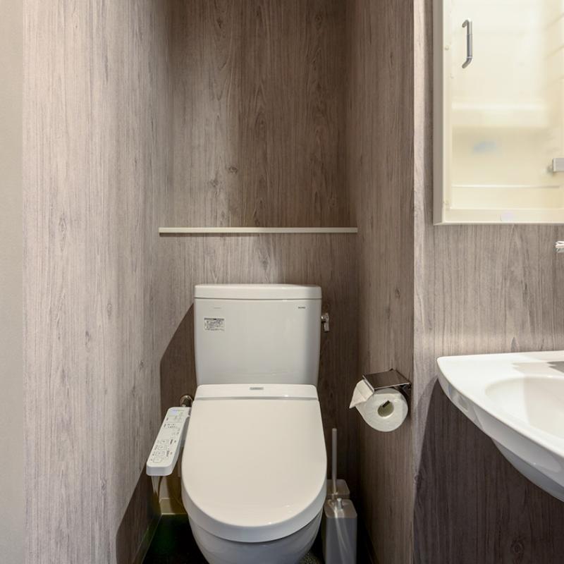 社員寮個室（トイレ）